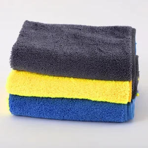 Microfiber Quick Dry Absorbent Car Towel Woven Absorbent Car Cleaning Towel That Helps Dry and Clean Without Damaging Kitchen
