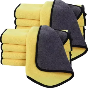 Microfiber Quick Dry Absorbent Reusable Car Wash Cleaning Drying Towel 40x40cm
