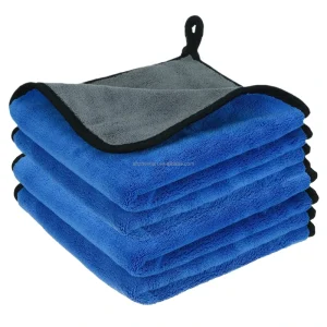 Microfiber Quick Dry Auto Detailing Cloth Twisted Loop Care Car Wash Towel Soft Fiber for Car Cleaning