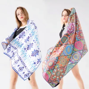 Microfiber Sand Free Beach Towel Quick Dry Super Absorbent Oversized Thin Towels Blanket for Travel
