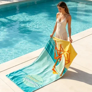 Microfiber Sand free Customized Sizes Beach Towel High Quality Hypoallergenic Super Water Absorbent Beach Towel