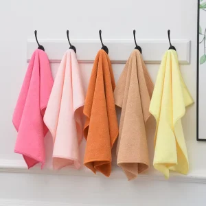 Microfiber Square Reusable 80% +20% Knitted Quick Dry Kitchen Towels Soft Cleaning Cloth Multiple Sizes Available