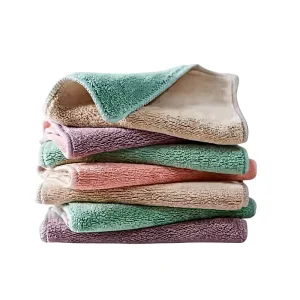 Microfiber Square Towel Modern Style for Kitchen Wash and Thermal Cleaning Bathroom Kitchen Soft Drying Towel