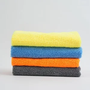 Microfiber Strong Absorbent Long and Short Pile 40*40cm Edgeless Car Wash Towel Rags Kitchen Towel