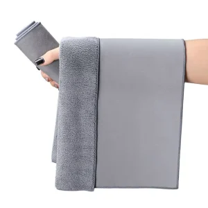 Microfiber Suede Car Wash Towel Quick Dry Rag for Glass Home Hygiene Thickened Rag for Water Absorption for Home Car Cleaning