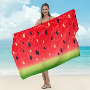 Microfiber Summer Beach Towel Extra Large Quick Dry Lightweight Highly Absorbent Sand Free for Adults Beach Pool Gym Yoga Travel