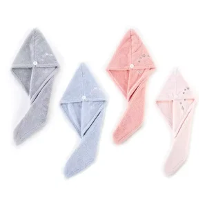 Microfiber Super Absorbent Quick Drying Turban Hair Fast Dry Towel