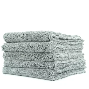 Microfiber Towel Car 16×16” 380gsm Super Absorbent Durable Dual Pile Loop Car Cleaning Cloth Wash Car Drying Towel
