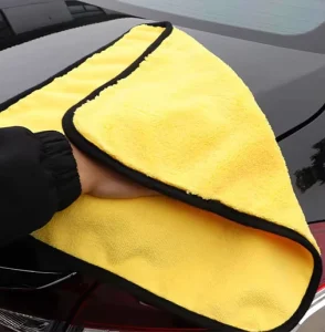 Microfiber Towel Car Quick-dry Polishing Absorbent Towel Car Seat Wash Towel High and Low Wool Cleaning Clothes