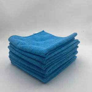 Microfiber Towel Cleaning Cloth Quick Dry Plain Embroidered Square Kitchen Towel Set