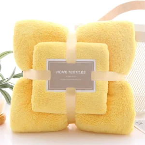 Microfiber Towel Gift Set Bath Towel Soft and Absorbent for Bathroom Towel Set