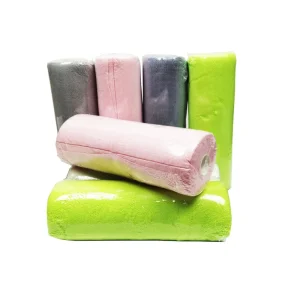 Microfiber Towel Roll 30x30cm 50pcs roll Car Wash Towel Microfiber Drying Towel Car Roll for Car Cleaning