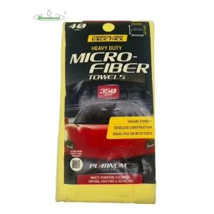 Microfiber Towels Car Wash Auto Detailing Microfiber Car Cleaning Towel 350gsm High water Absorbent Eco friendly