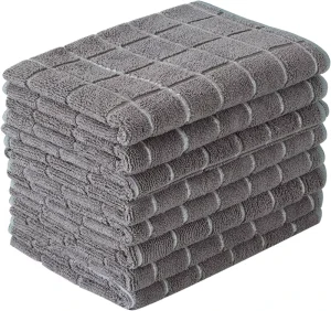 Microfiber Towels Reusable Wash Cloths Dust Kitchen Car Shop Rags for Cleaning