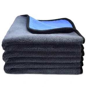 Microfiber Towels for Cars Customizable 500 GSM Polishing Cleaning Home Car and Motorbike 12 X 12 Inches