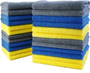 Microfiber Towels for Cars Household Cleaning Absorbent Lint-Free Reusable Rags for Kitchen Dish