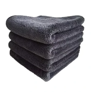 Microfiber Twist Loop Towels Double Side 60x90cm Super Absorbent Drying Auto Detailing Car Drying Towel for Car Wash