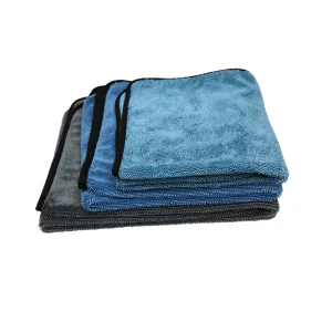 Microfiber Twist Loop Towels Single Side 60x90cm 600gsm Super Absorbent Drying Auto Detailing Car Drying Towel for Car Wash