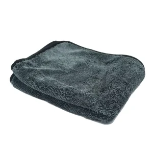 Microfiber Twisted Loop Drying Towel Car Detailing Large Drying Towel Single Side Twist Pile Super Absorbent Lint Free Towel