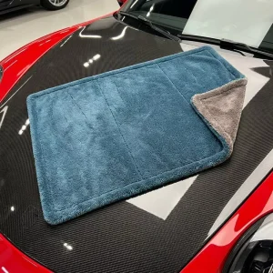 Microfibre Auto Rag Dual Sided Dual Color Twisted Loop Rapid Water Catch Super Thick SUV Exterior Detailing Export Price