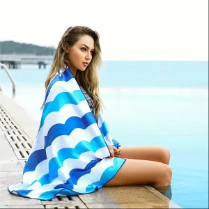 Microfibre Beach Towel Quick Dry Colorful Luxury Beach Towels Travel Towel