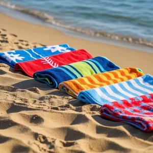 Microfibre Beach Towel Quick Dry Colorful Luxury Beach Towels Travel Towel