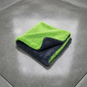 Microfibre Wash Wipe Double Sided Duo Color Twisted Loop High Water Absorbency 1200GSM Auto Care B2B Factory Direct Price