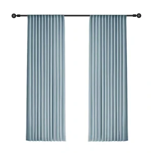 Milan Wrinkle Chenille High Shading Modern Eco-Friendly Skylight Curtain Luxury Style Bedroom Living Room Balcony Customized