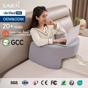Minimalist Factory 25D High Quality Foam Reading Pillow Arm Rest Lap Desk Reading Pillow for Bed for Playing and Gaming