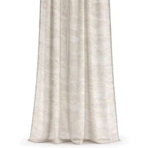 Minimalist Marble Grain Linen Look Sheer Voile Fabric for Window Decoration