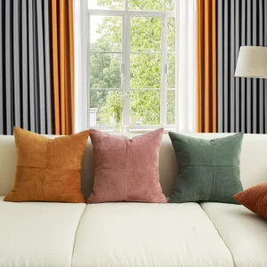 Minimalist Solid Color Throw Pillow Cover Decorative Cushion Case for Living Room Sofa Bay Window Bedside Headboard