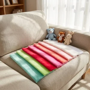 Minky Plush Fabric Crystal Super Soft Fabric Roll Super Soft Fabric Manufacturer Fabric for Toy