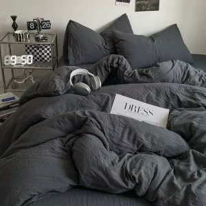 Mixed Colors Cotton 4 PCS Duvet Cover Sets Artificial Cotton 4 PCS Duvet Cover Sets Gift Pakced 4 PCS Duvet Cover Set