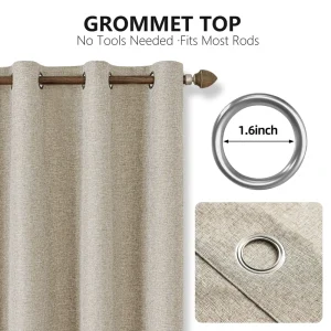 Modern 100% Polyester Blackout Curtains for Home Livingroom Hotel Cafe Hospital Window