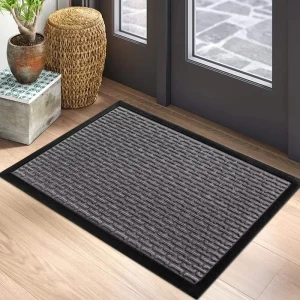 Modern Anti-Slip Commercial Carpet Floor Rug Washable Front Doormat Entrance Door Mats for Hotel Office Loop Cut Pile Techniques