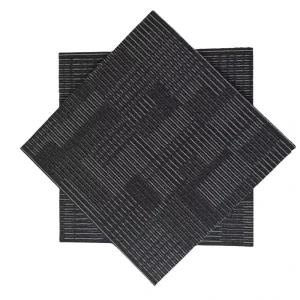 Modern Apartments Office Carpet Tiles Waterproof Home Indoor Modular Gray Carpet Anti-Slip Hotel Commercial Carpet Tiles 50x50cm