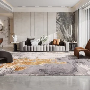 Modern Bedroom Area Rug Living Room Carpet Wall to Wall Machinemade Runner Rug