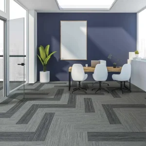 Modern Black Indoor Spots Heavy Duty Nylon Office Carpet Tile Custom Printed Carpets