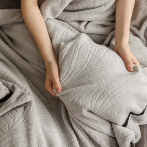Modern Breathable Bedding Sheet Set Queen King Size Minimalist Jacquard Simple All-Season Duvet Cover Set