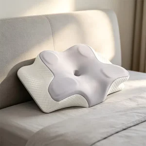 Modern Butterfly Memory Foam Pillow for Bed Decorative & Functional Bedroom Pillow