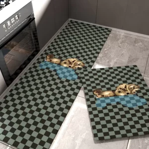 Modern Cartoon Coiled Material Door Mat Front Door Mats & Pads in Different Sizes