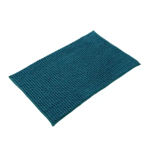 Modern Chenille Door Mat Anti Skid Base Pet Friendly Machine Washable for Home & Hotel Use Wet Areas Shower Sink