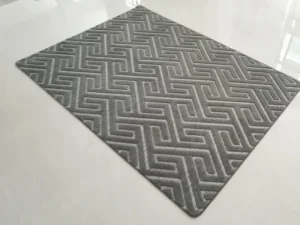 Modern Classic Non Slip Area Rug Soft Plush Polyester Carpet Rectangle Floor Mat for Living Room Bedroom Home Decor