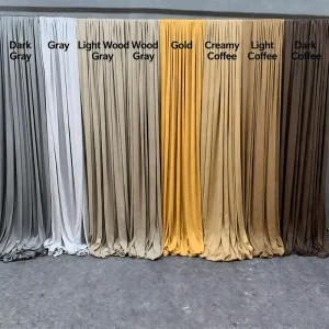 Modern Colorful Beauty Yarn Backdrop Drapes Fabric For Birthday Wedding Ceremonies Parties Decoration Curtain