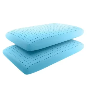 Modern Comfort Memory Foam Bed Pillow Standard Size Ventilated Design Focused Neck Support Customizable for All Sleeping
