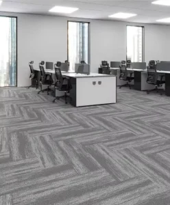 Modern Commercial Carpet Tile Removable Cushioned Straight Hair for Home Use Direct Factory Stock