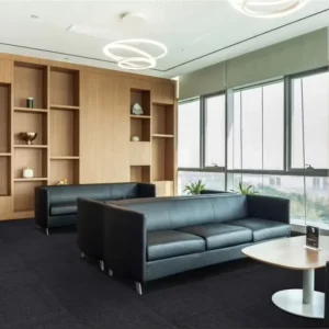 Modern Commercial Carpet Tiles Thick Polypropylene Office Floor Tiles Eco-Friendly & Fireproof
