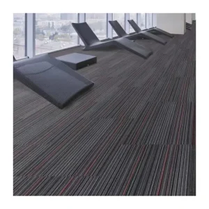 Modern Commercial Office Nylon Carpet Tiles Elegant Printed Carpet Tiles for Office and School
