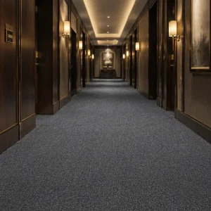 Modern Cushioned Loop Pile Polypropylene Carpet Tiles Square Thick Commercial Antibacterial Non Slip Pet Friendly Carpet Tile