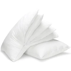Modern Custom Adjustable Bed Pillows Factory’s Hot Sell Soft Comfortable Alternative Solid Pattern for Neck Support Sleeping
